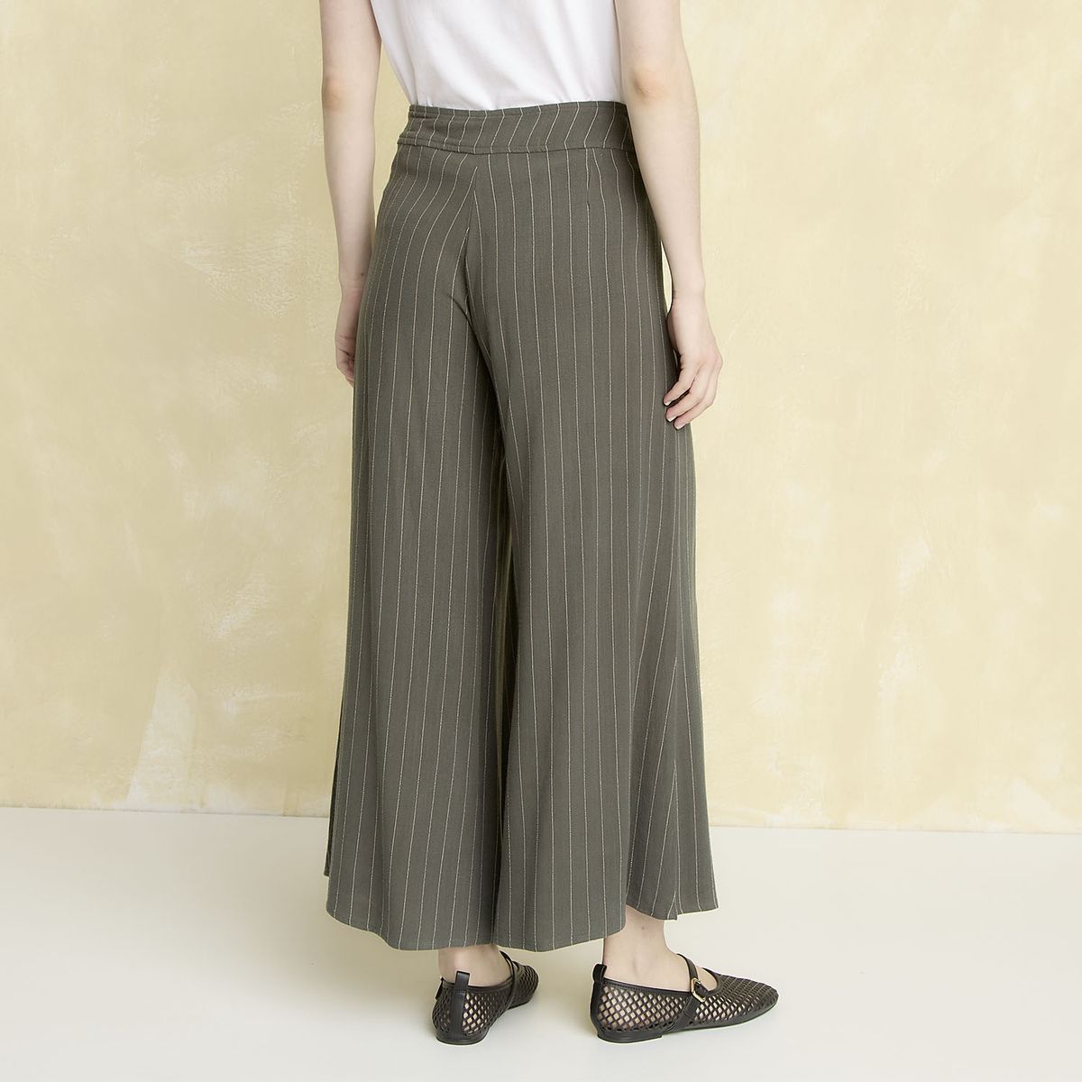 UNIVERSITY CLUB - Pantalón Classic Fit Tiro Alto Mujer University Club