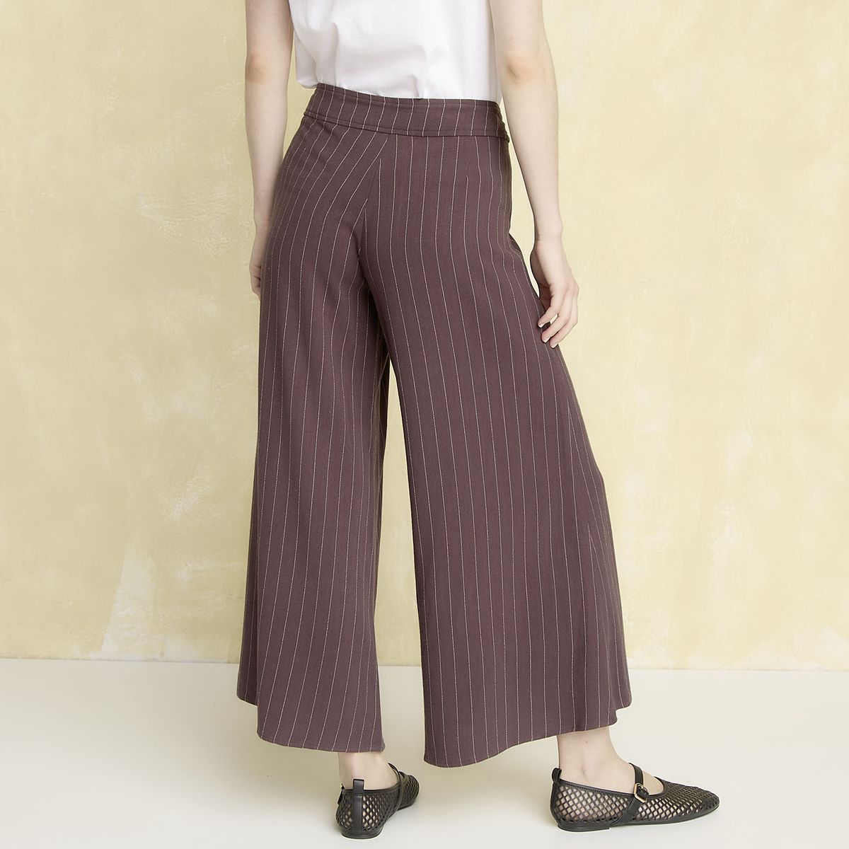 UNIVERSITY CLUB - Pantalón Classic Fit Tiro Alto Mujer University Club