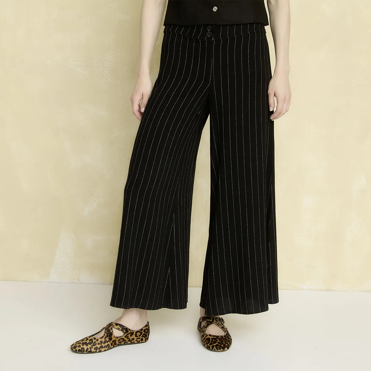 UNIVERSITY CLUB - Pantalón Classic Fit Tiro Alto Mujer University Club