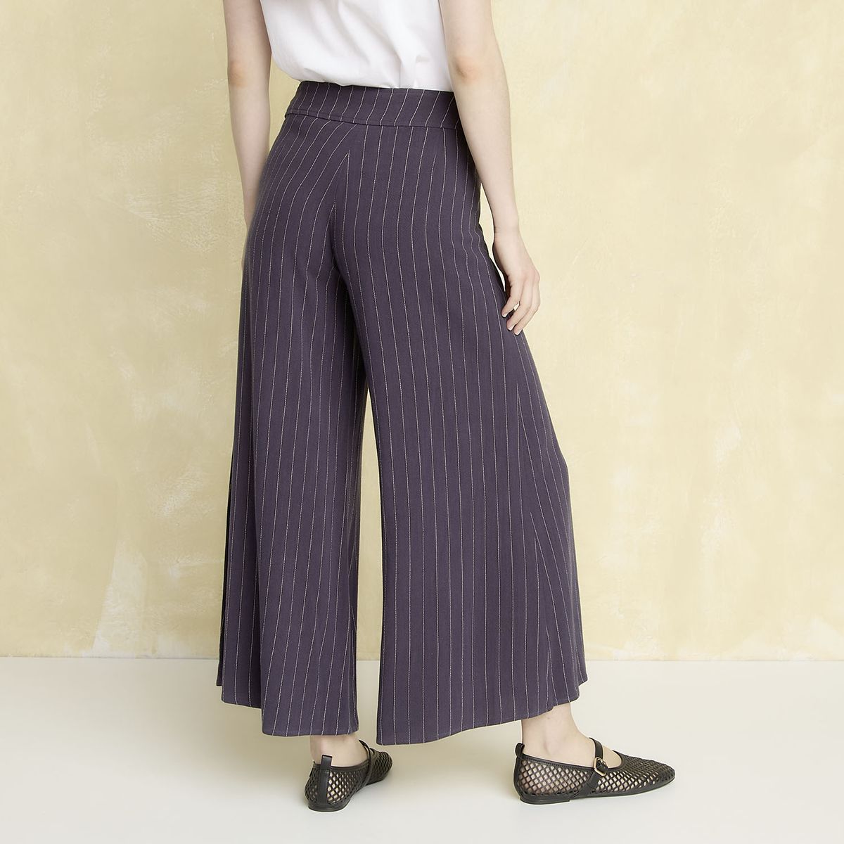 UNIVERSITY CLUB - Pantalón Classic Fit Tiro Alto Mujer University Club