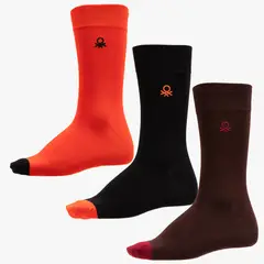 BENETTON - Pack De 3 Calcetines Sport Hombre