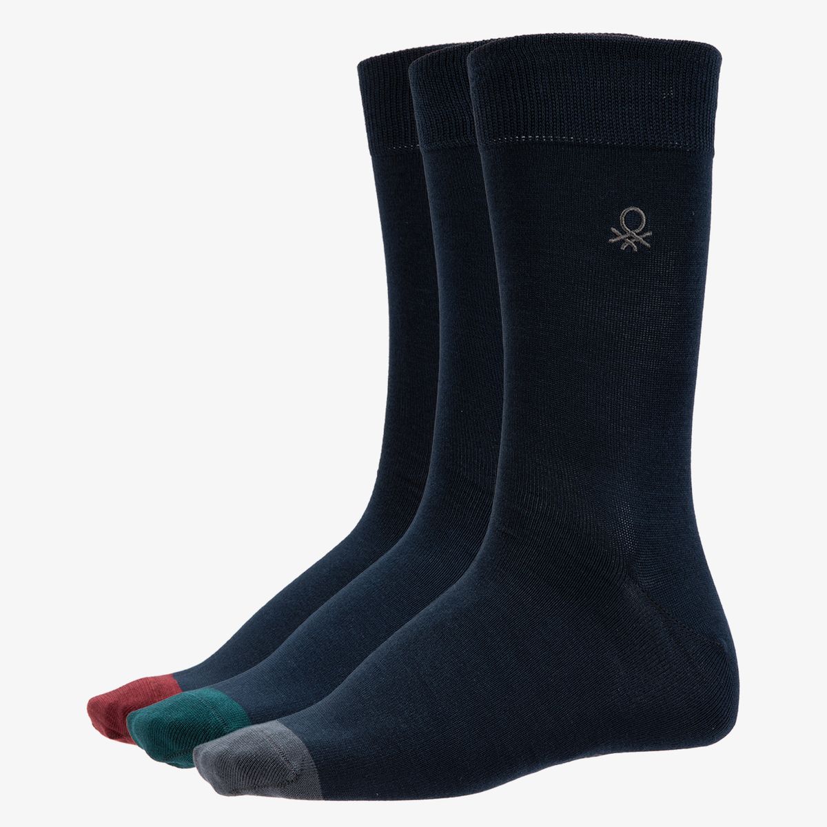 BENETTON - Pack De 3 Calcetines Sport Hombre Benetton