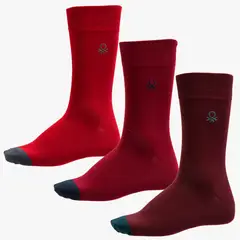 BENETTON - Pack De 3 Calcetines Sport Hombre