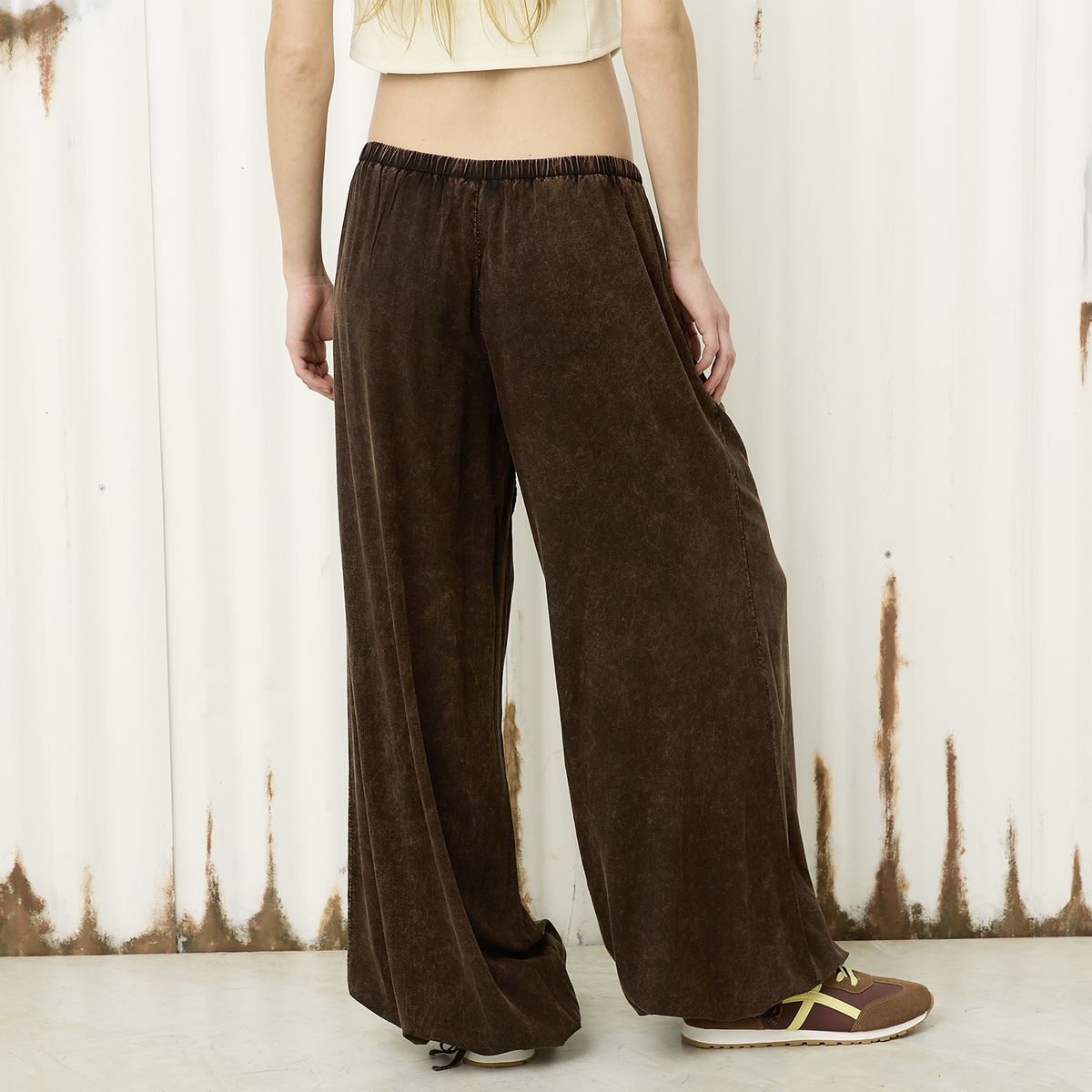 AMERICANINO - Pantalón Ballon Tiro Medio Mujer Americanino