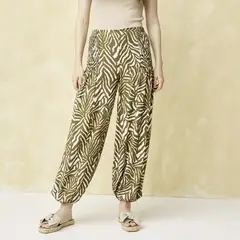 UNIVERSITY CLUB - Pantalón Ballon Tiro Alto Mujer