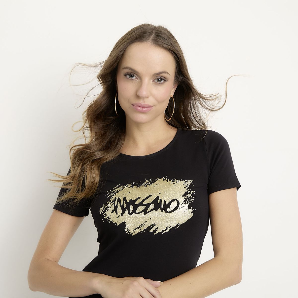 MOSSIMO - Polera Algodón Mujer Mossimo