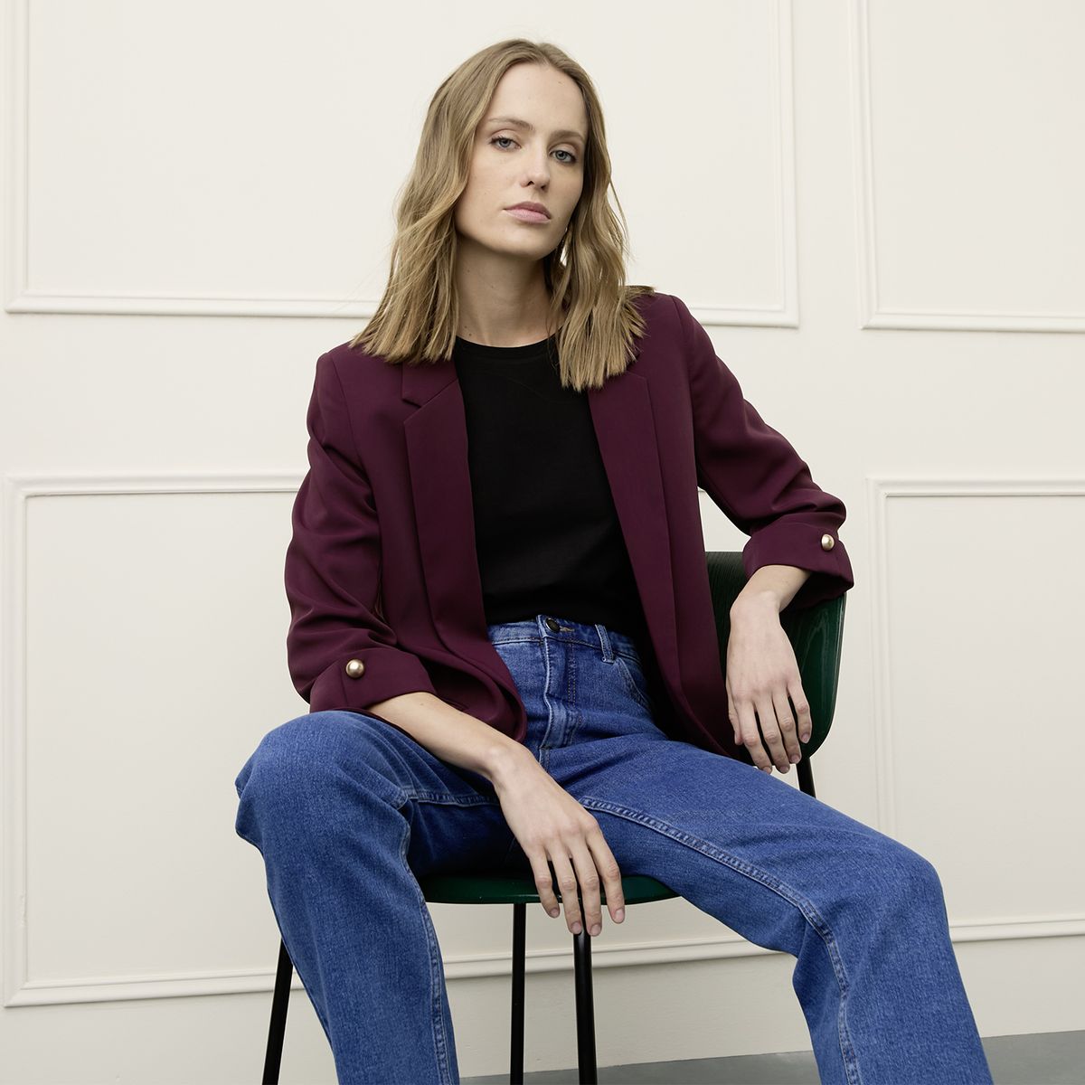 BASEMENT - Blazer Mujer Basement