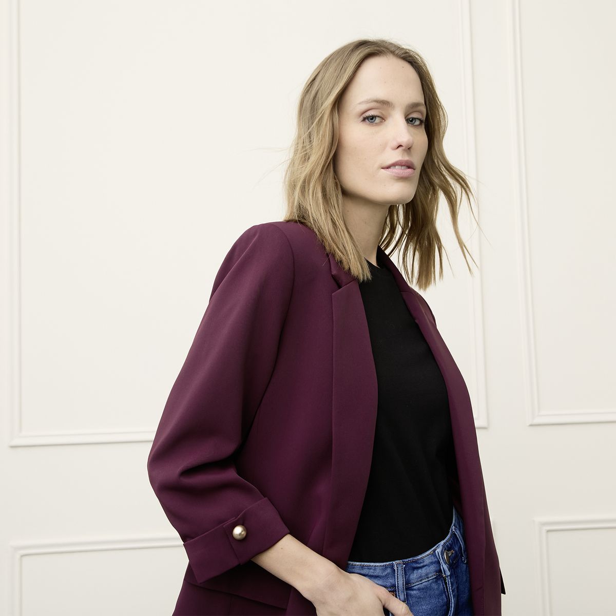 BASEMENT - Blazer Mujer Basement