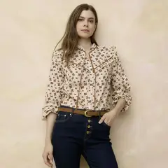 ELLE - Blusa Algodón Mujer