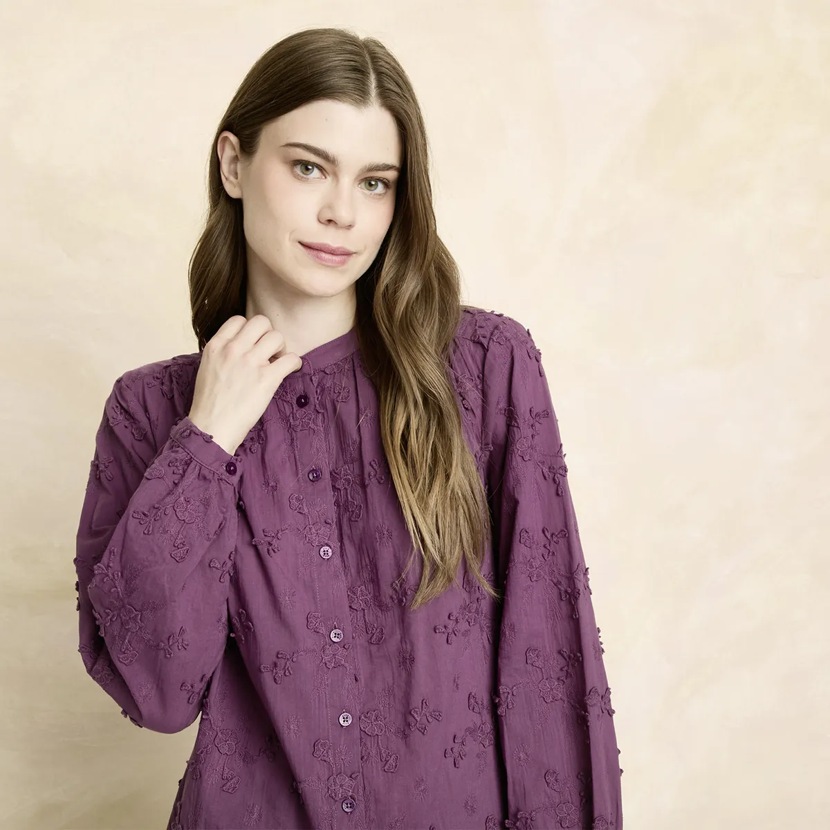 ELLE - Blusa Algodón Mujer Elle