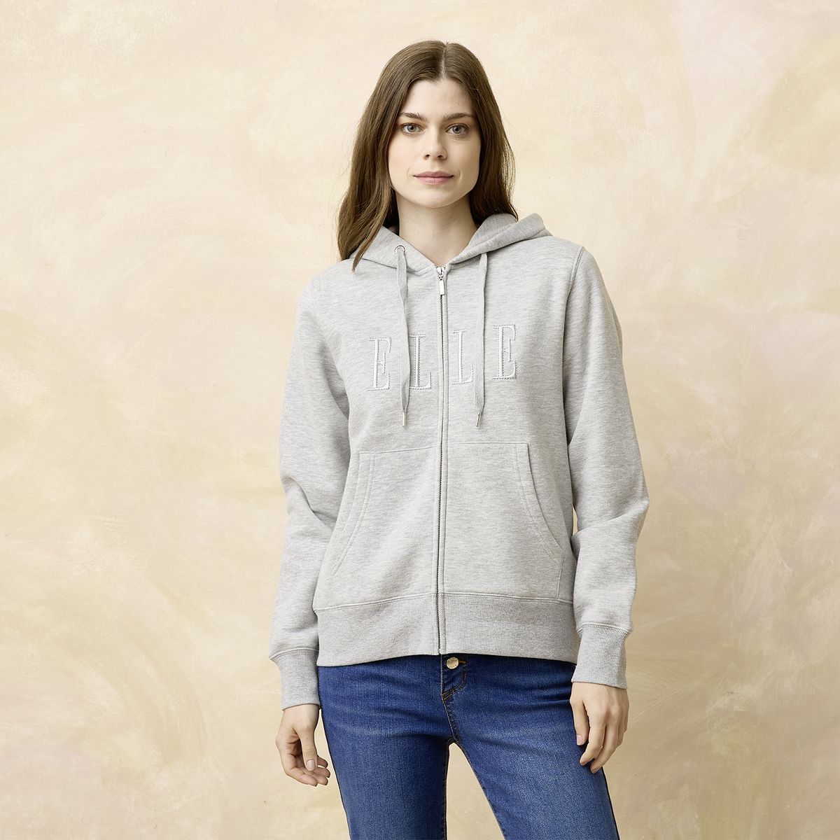 ELLE - Polerón Algodón Mujer Elle