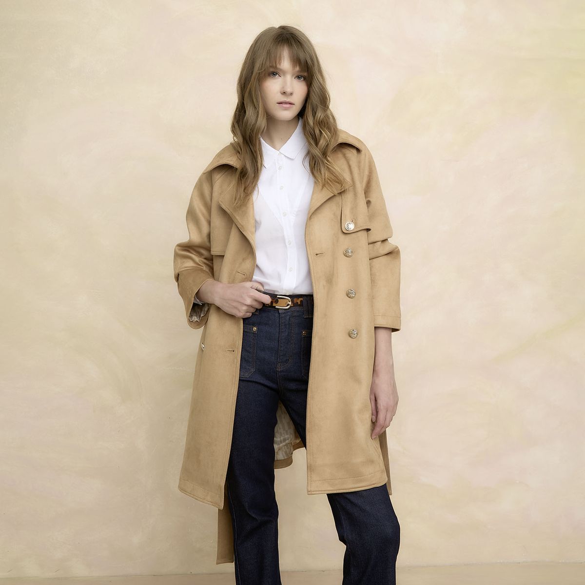 ELLE - Trench Mujer Elle