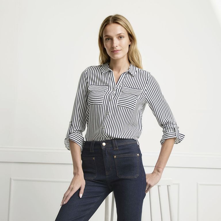 Blusa Manga Larga Mujer