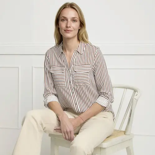 ELLE - Blusa Manga Larga Mujer