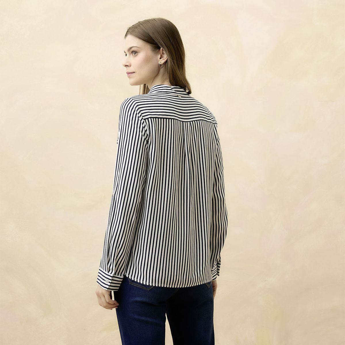 ELLE - Blusa Manga Larga Mujer Elle