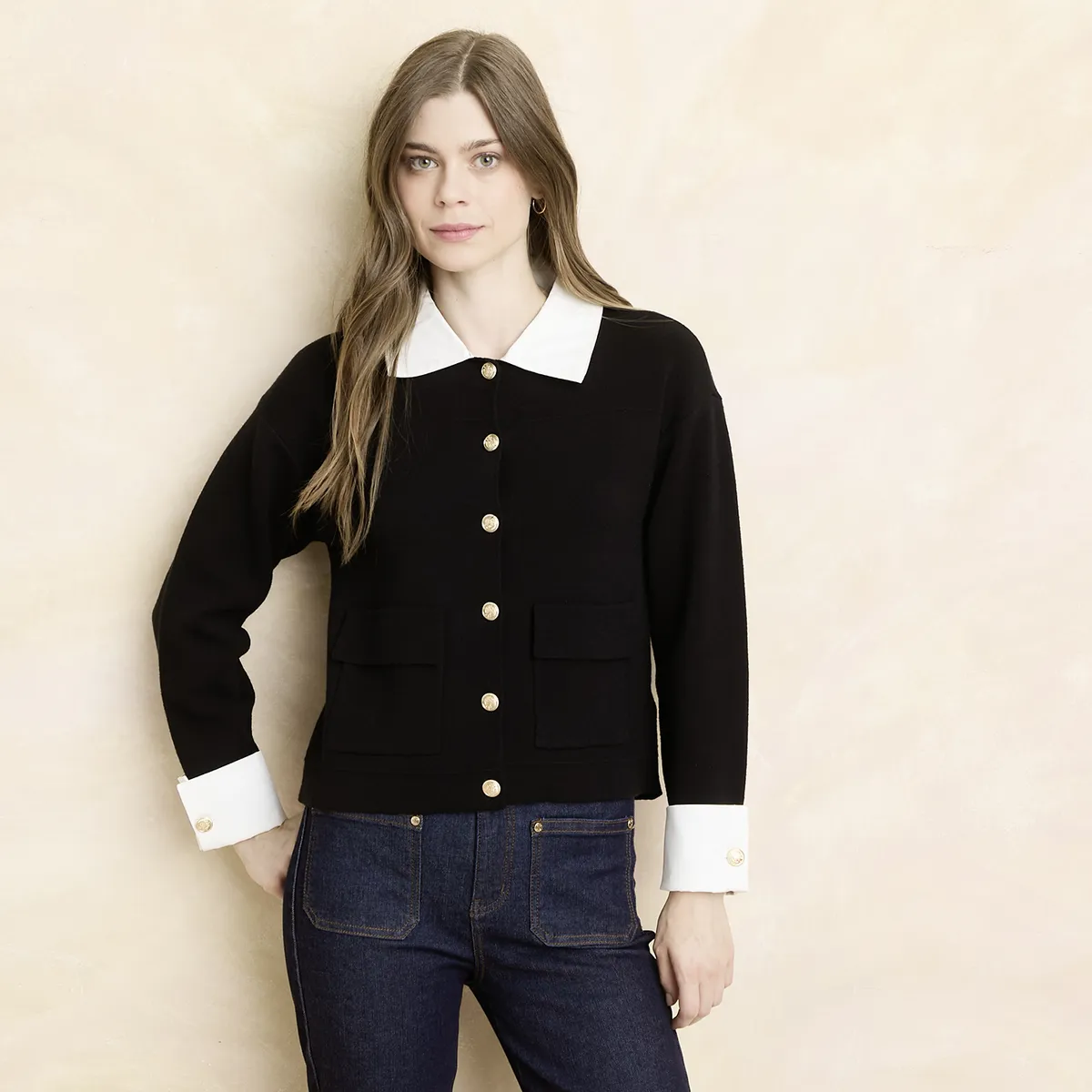 ELLE - Chaleco Mujer Elle