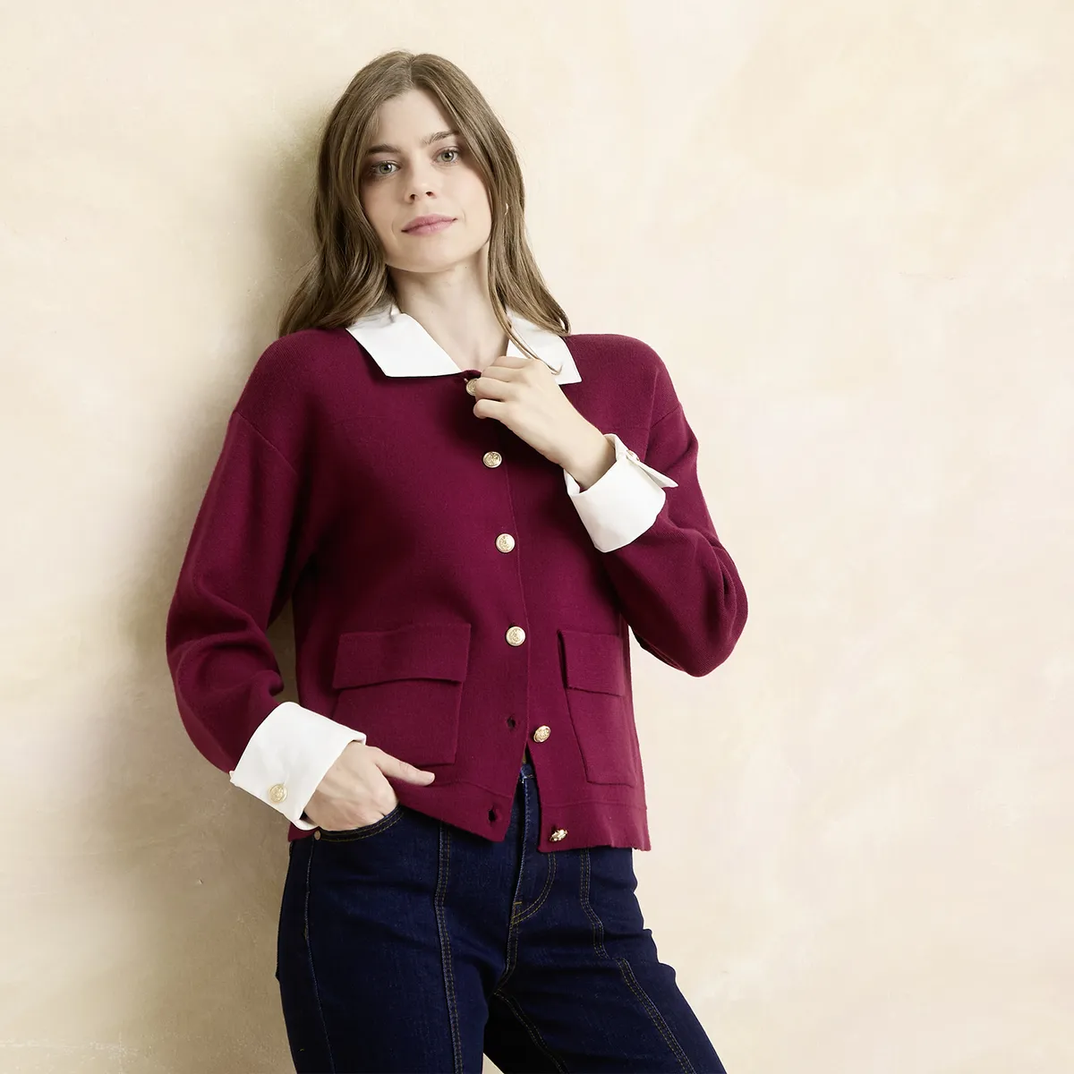 ELLE - Chaleco Mujer Elle