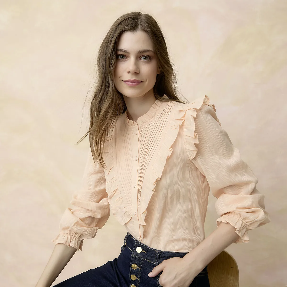 ELLE - Blusa Algodón Mujer Elle