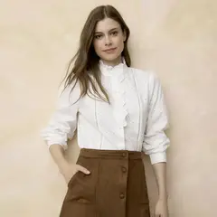 ELLE - Blusa Algodón Mujer