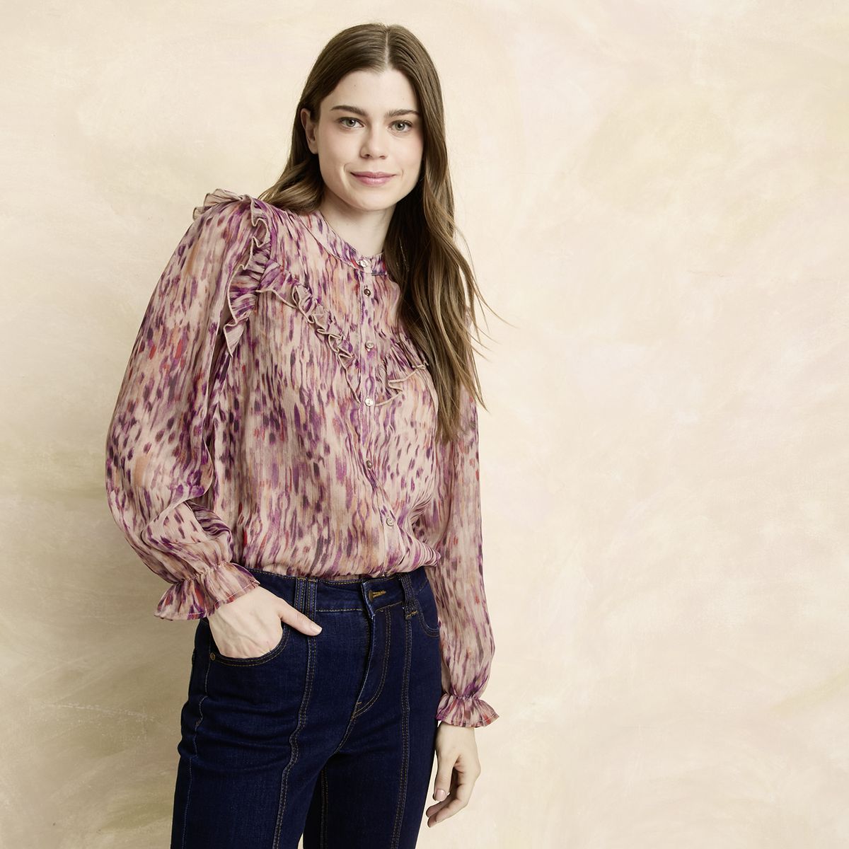 ELLE - Blusa Mujer Elle