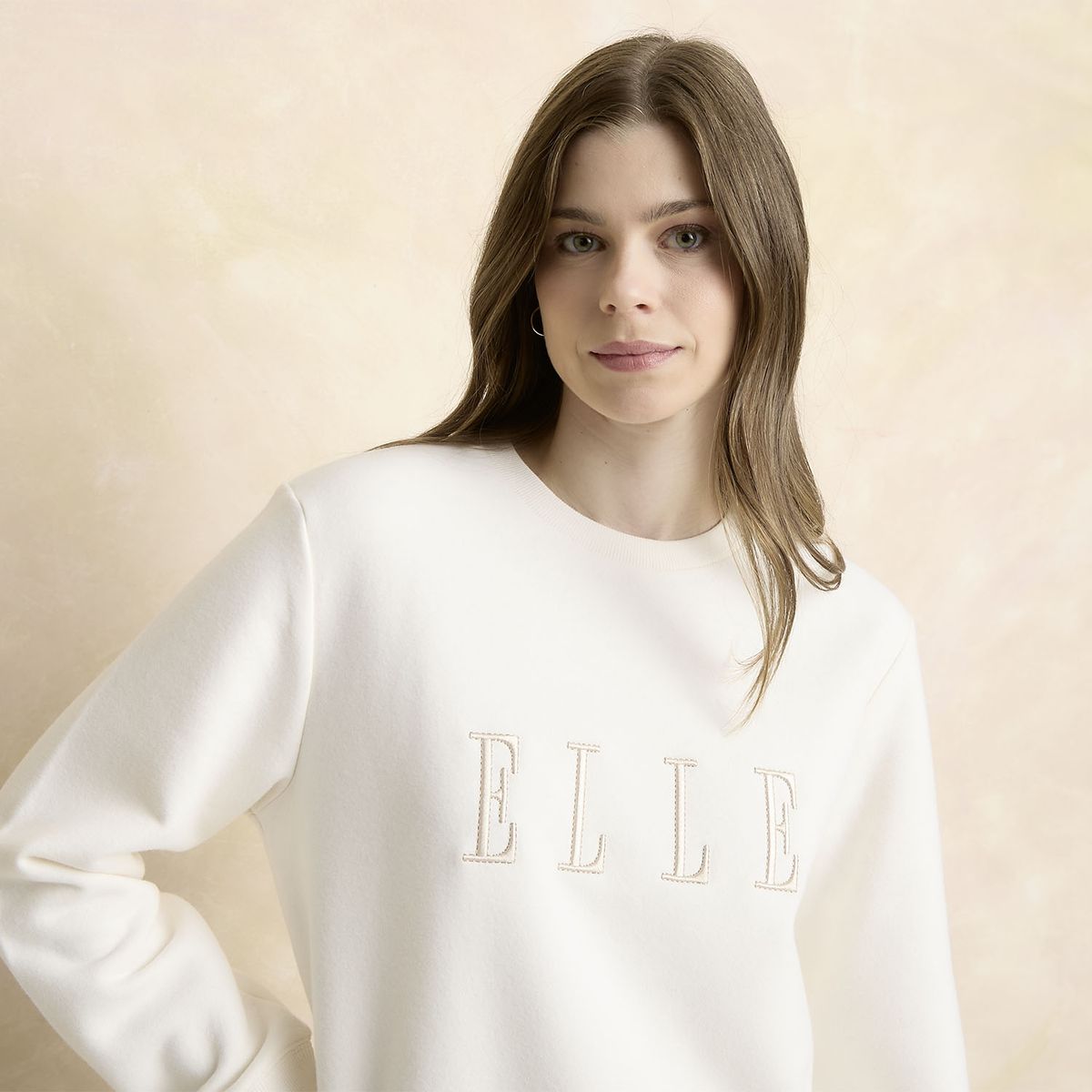 ELLE - Polerón Algodón Mujer Elle