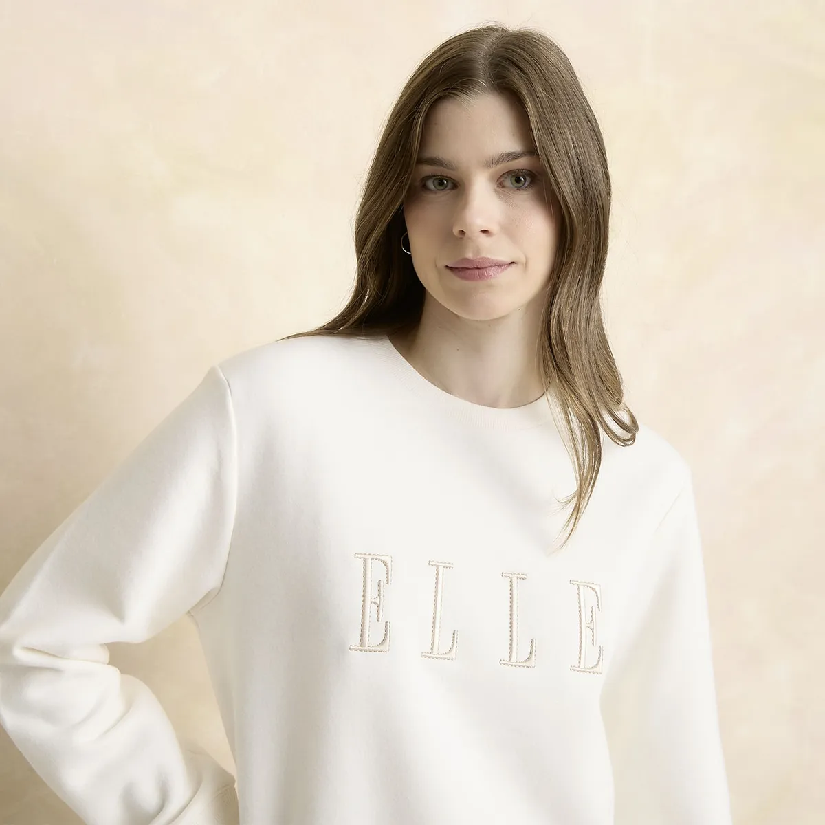 ELLE - Polerón Algodón Mujer Elle