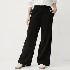 NEWPORT - Pantalón Tiro Medio Mujer