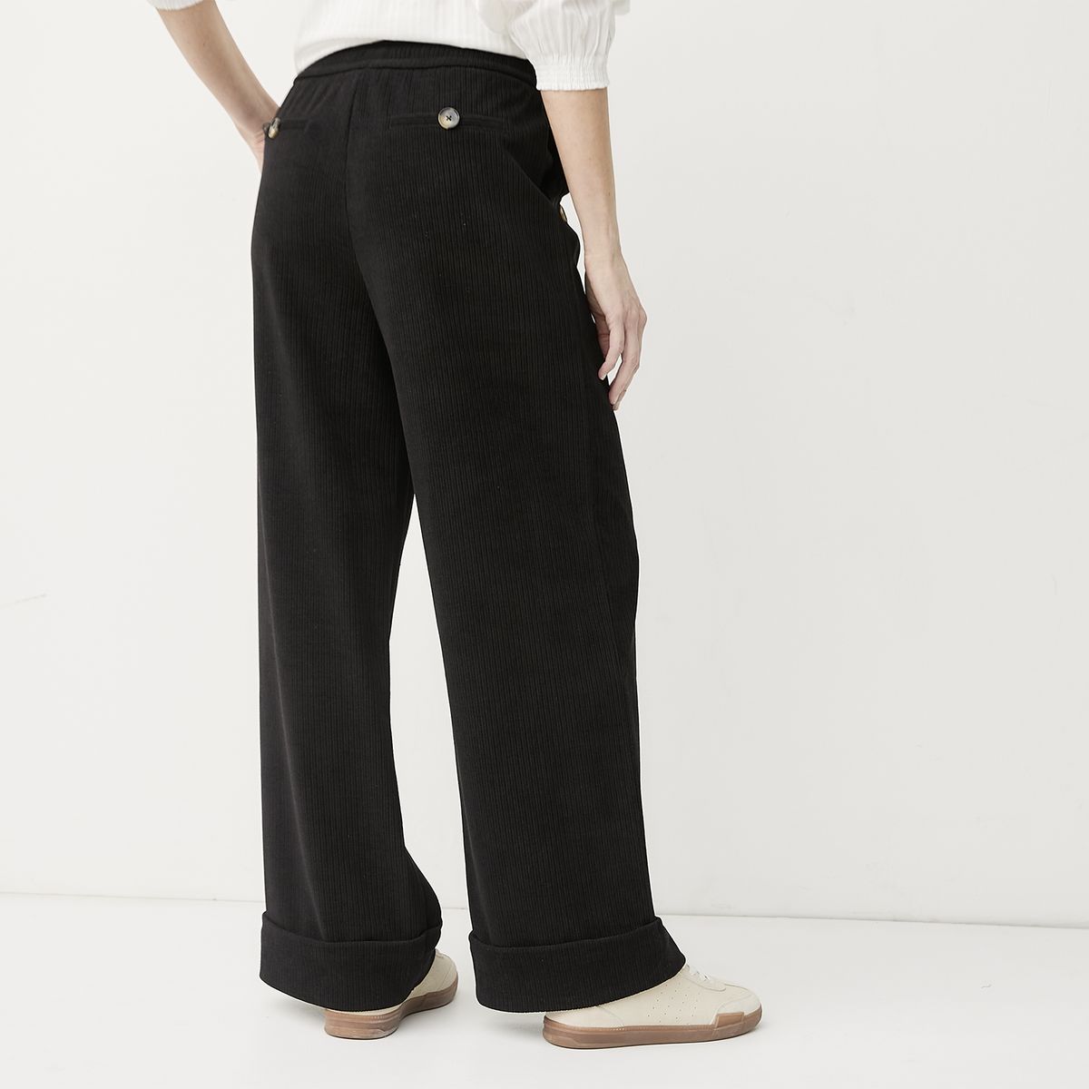 NEWPORT - Pantalón Tiro Medio Mujer Newport