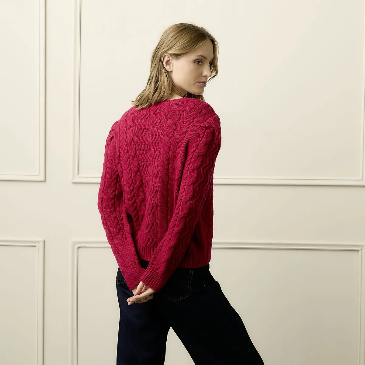 BASEMENT - Sweater con Lana Mujer Basement