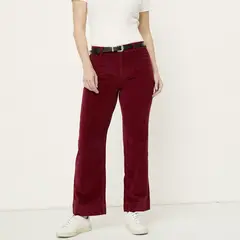 NEWPORT - Pantalón Tiro Medio Mujer