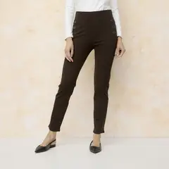 S COCCI - Calza Botones Tiro Alto Mujer S.Cocci