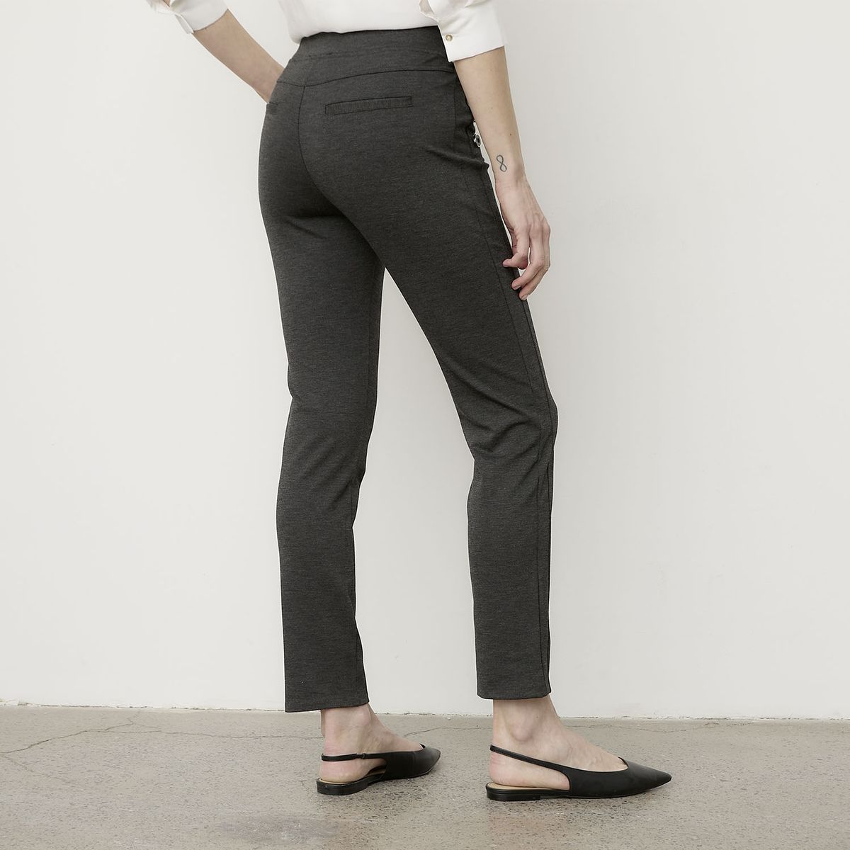 S COCCI - Calza Botones Tiro Alto Mujer S.Cocci