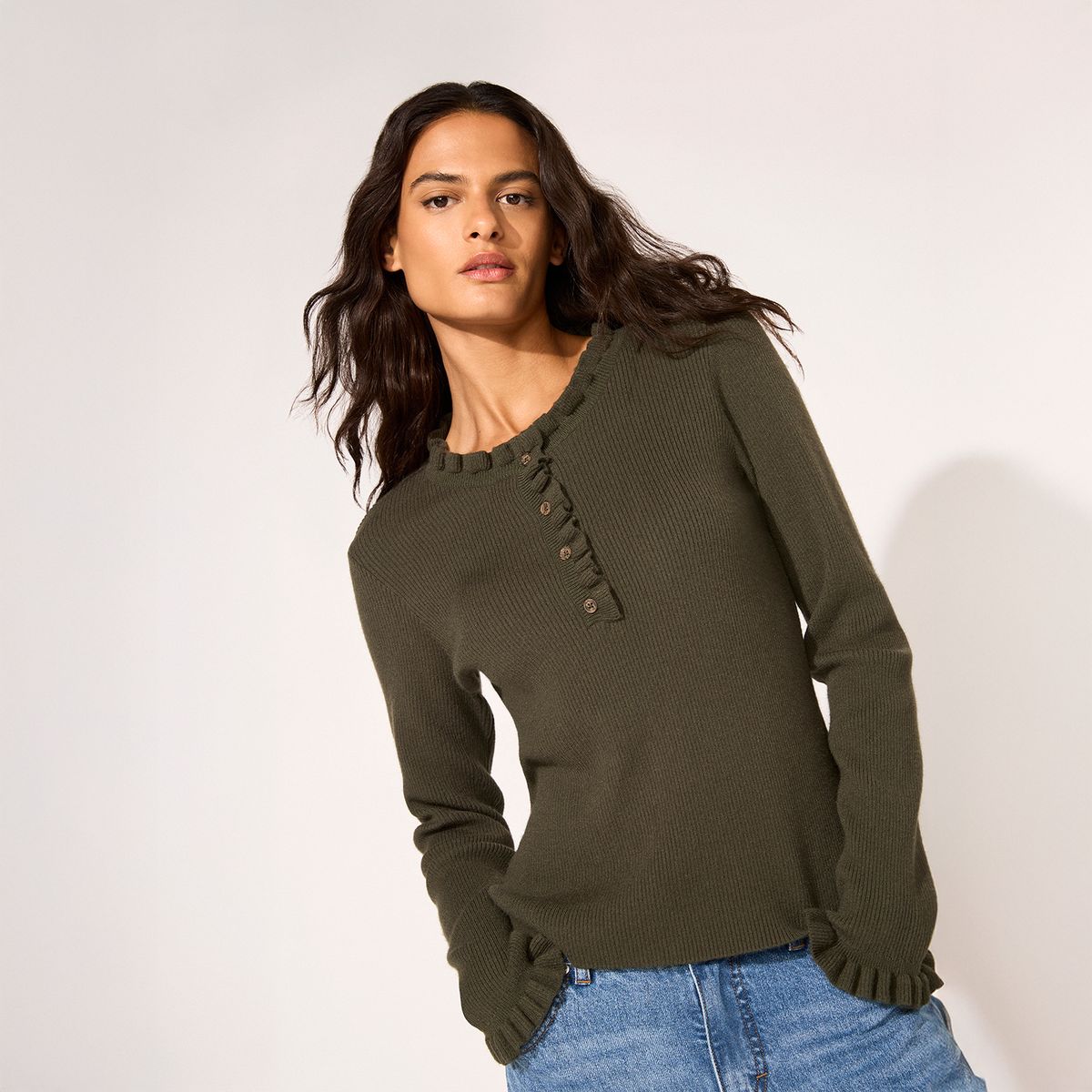 UNIVERSITY CLUB - Sweater Romántico Mujer University Club