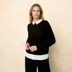 S COCCI - Sweater Combinado Mujer S.Cocci