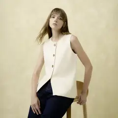 UNIVERSITY CLUB - Vest Tejido Mujer