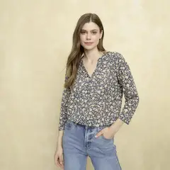 UNIVERSITY CLUB - Polera Mujer Manga 3/4 Casual