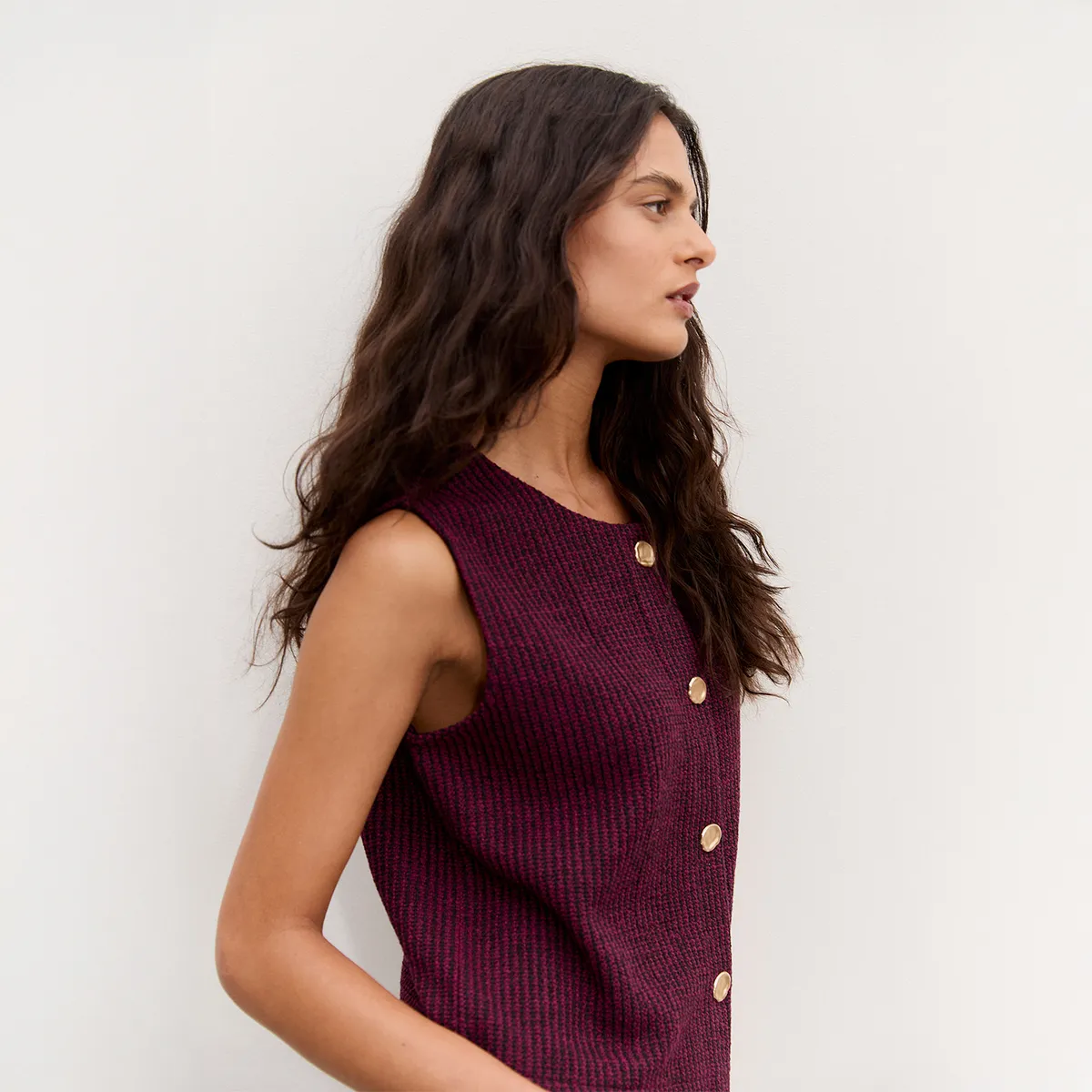 UNIVERSITY CLUB - Vest Tejido Mujer University Club