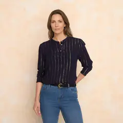 S COCCI - Blusa Manga Larga Mujer