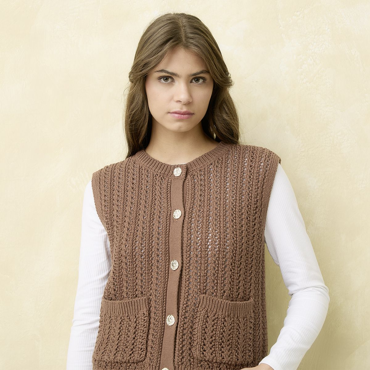 UNIVERSITY CLUB - Vest Tejido Mujer University Club