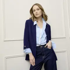 BASEMENT - Blazer Recto Mujer