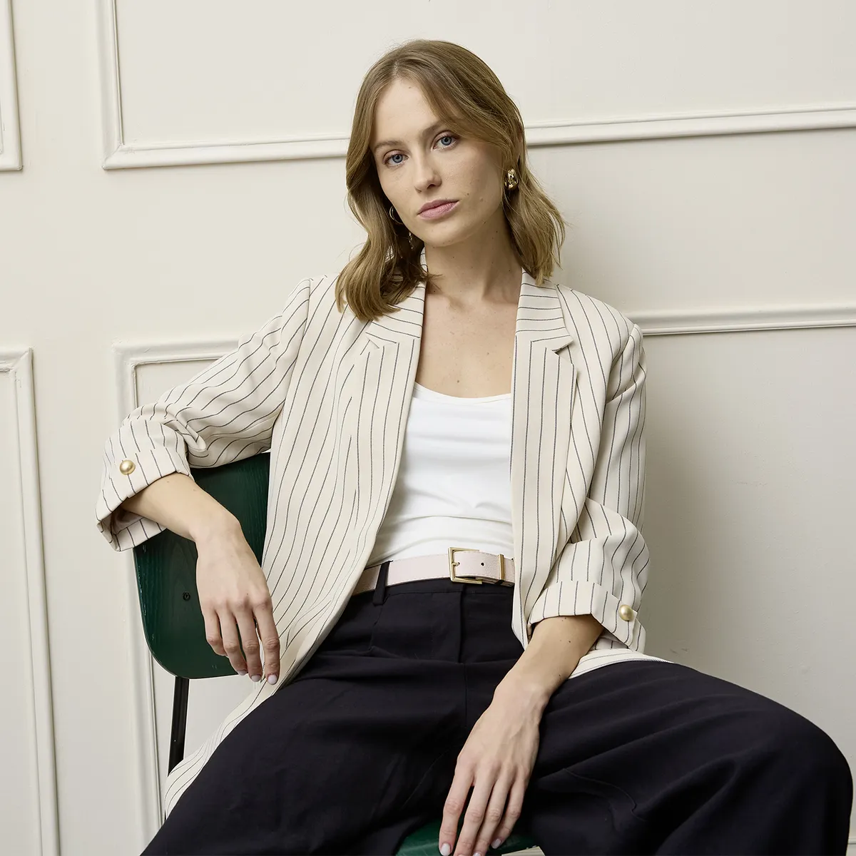 BASEMENT - Blazer Recto Mujer Basement