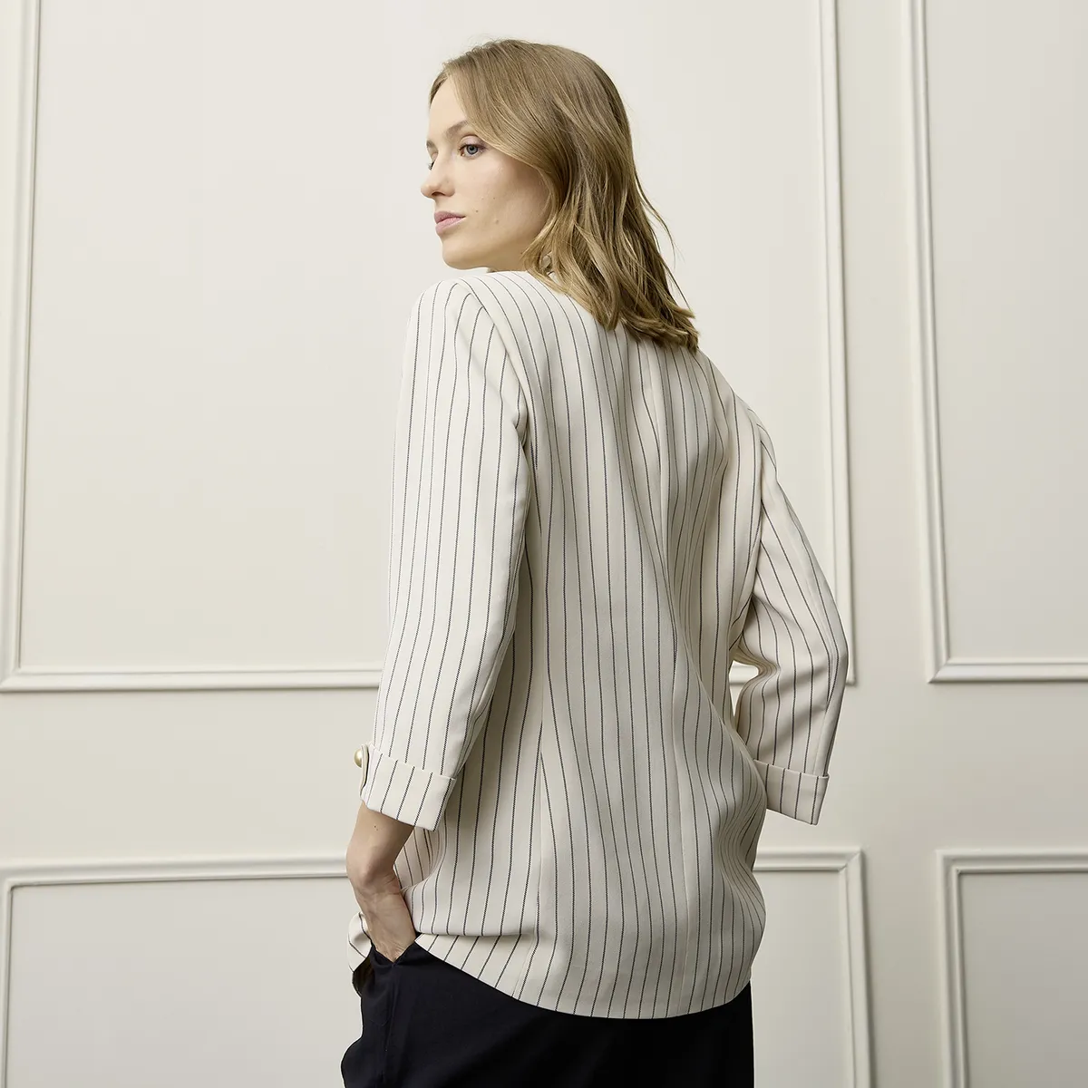 BASEMENT - Blazer Recto Mujer Basement