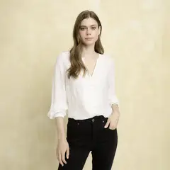 UNIVERSITY CLUB - Blusa Algodón Mujer