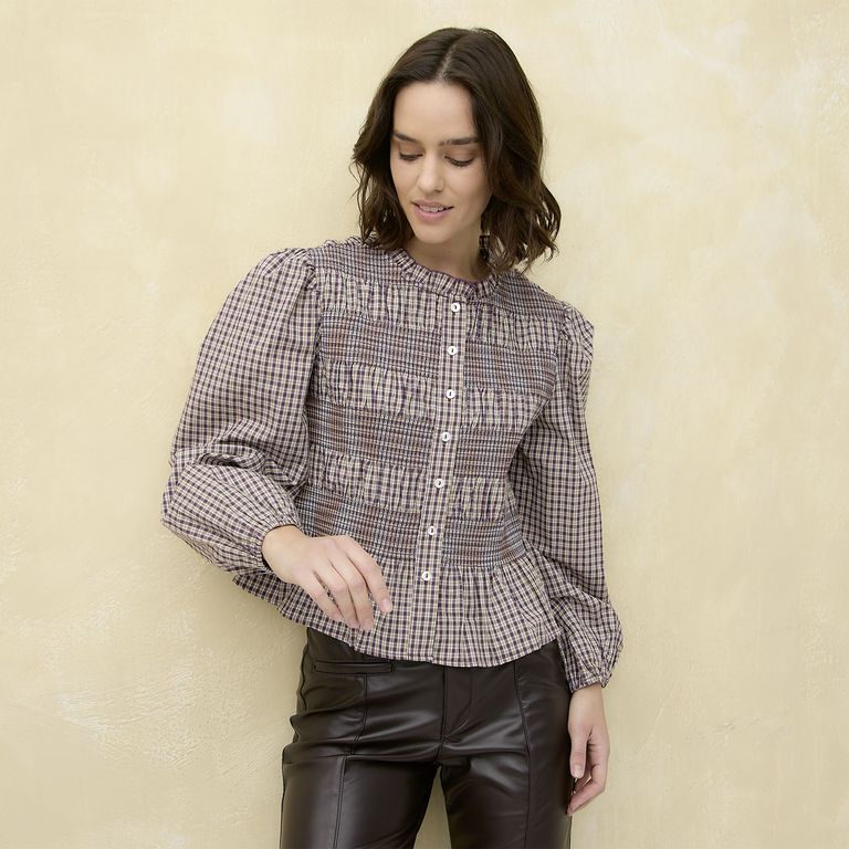 Blusa Algodón Mujer