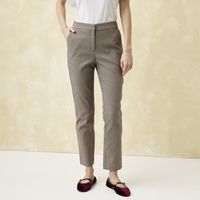 Pantalón Viscosa Straight Tiro Alto Mujer