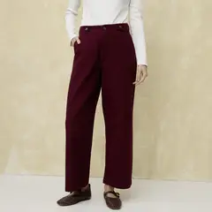UNIVERSITY CLUB - Jeans Wide Leg Tiro Alto Mujer