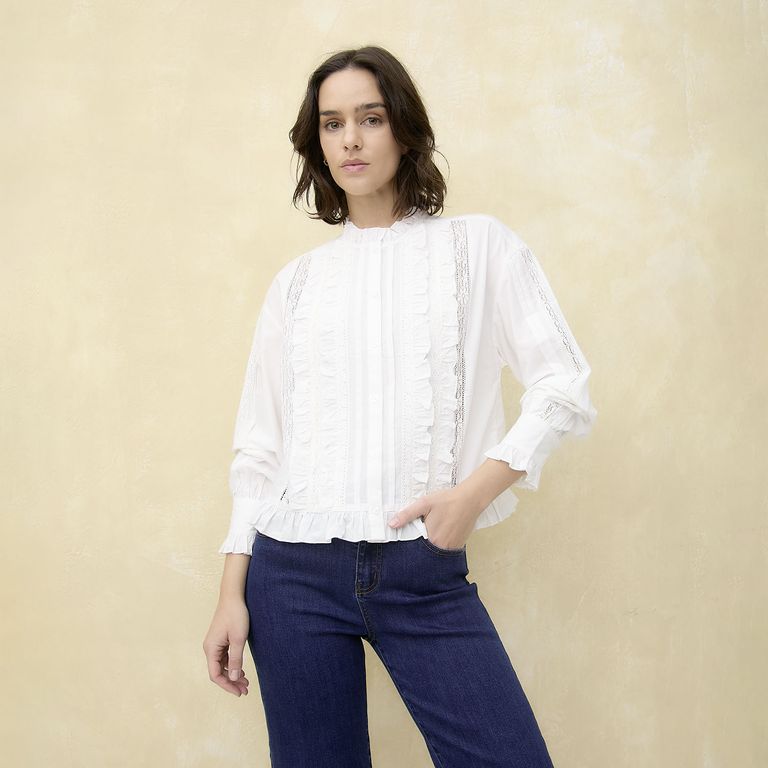 Blusa Algodón Mujer