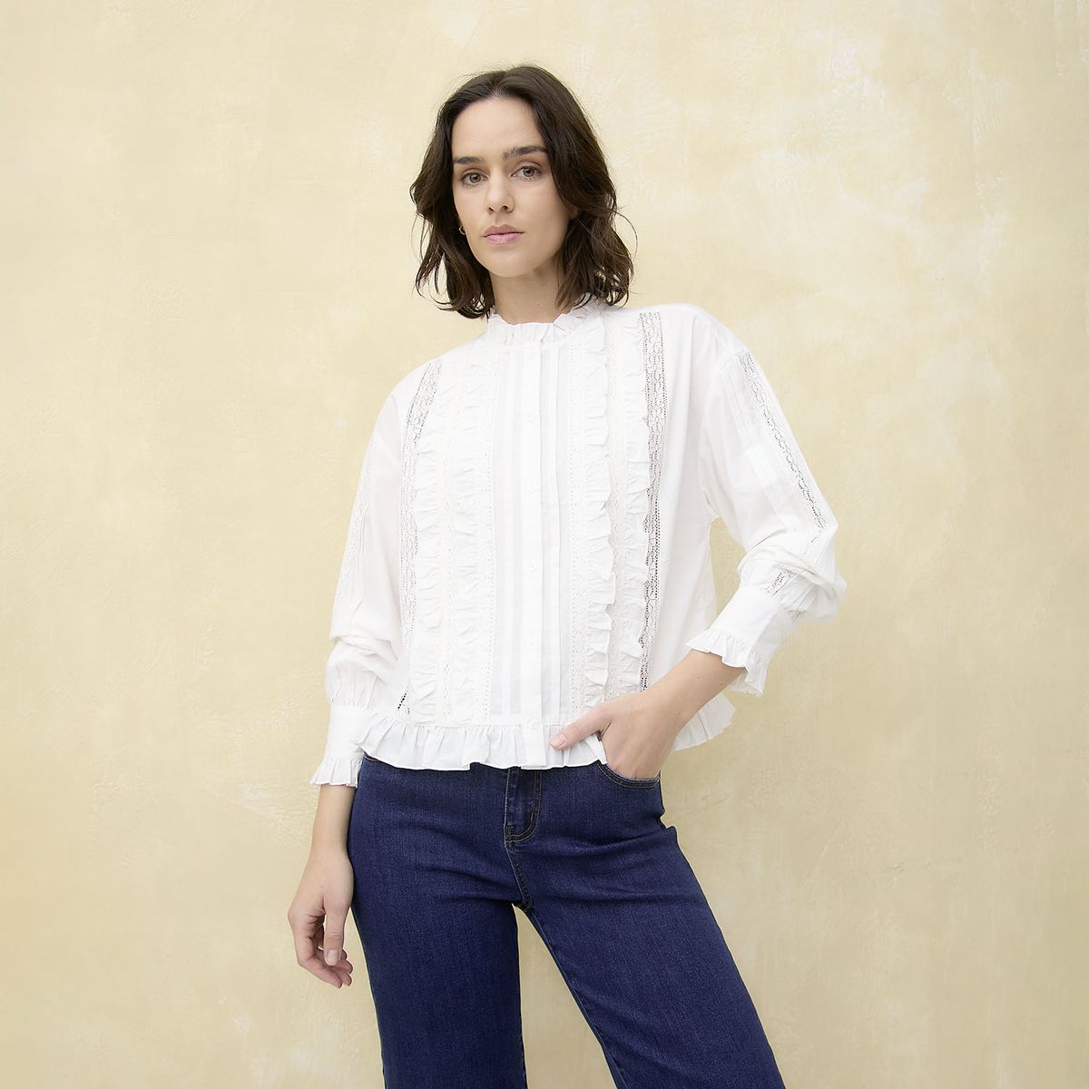 UNIVERSITY CLUB - Blusa Algodón Mujer University Club