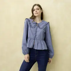 UNIVERSITY CLUB - Blusa Algodón Mujer