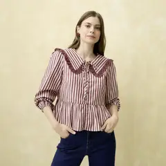 UNIVERSITY CLUB - Blusa Algodón Mujer